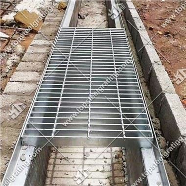 Entwässerungskanal-Gitterabdeckung
